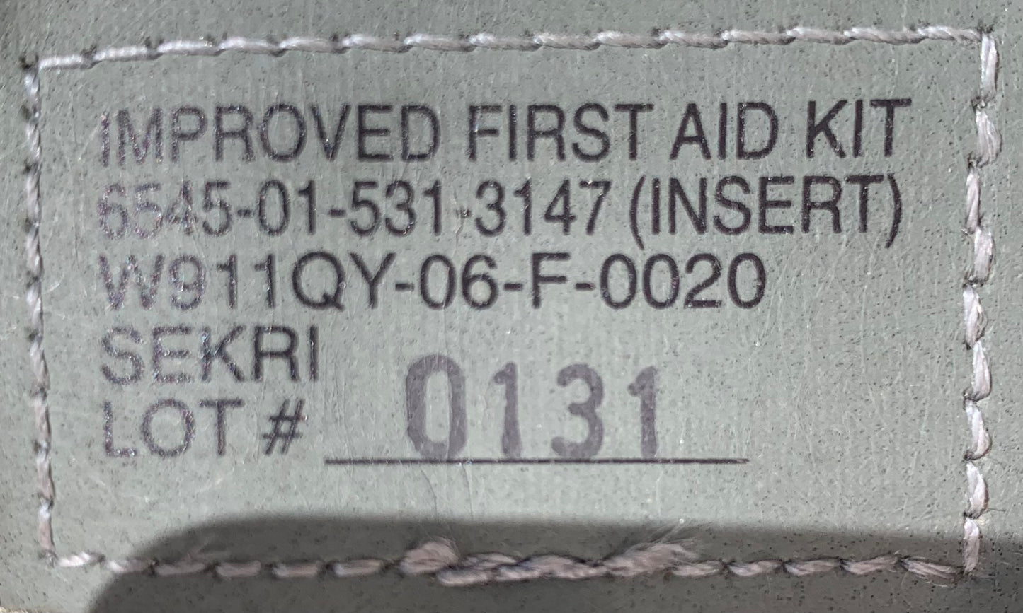 Improved First Aid Kit Insert SEKRI