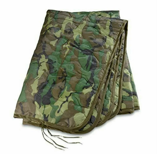 M81 Woodland Wet Weather Poncho Liner